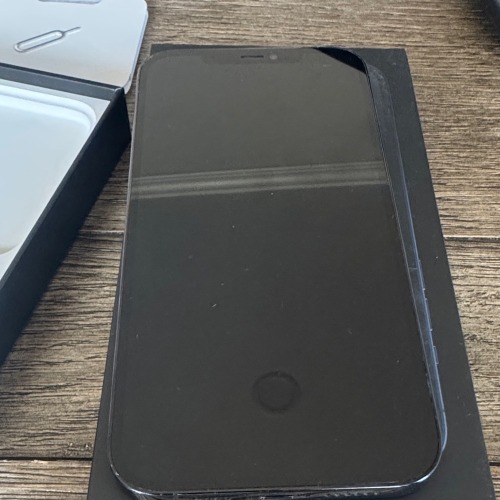 Apple iPhone 12 Pro Max - Pacific Blue / Unlocked - Picture 4 of 8